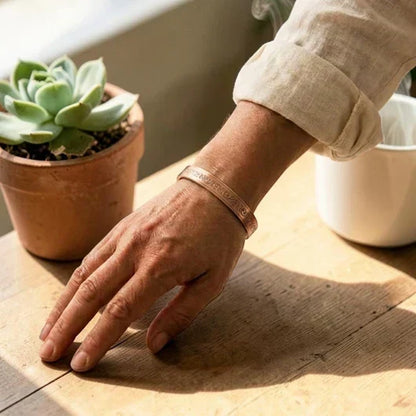 Bracelet en cuivre Ornement