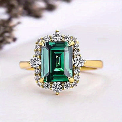 Bague Agate Reine Émeraude