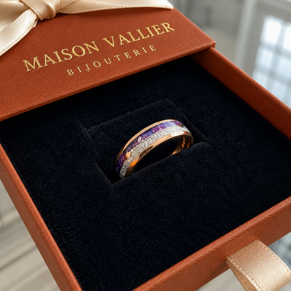 Bague Amelys Harmonie en or rose