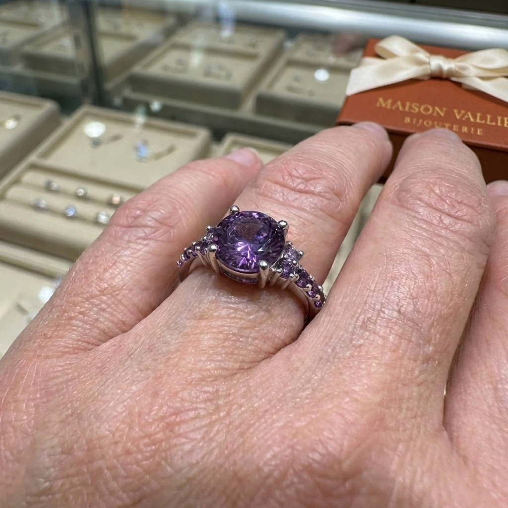 Bague Célia Virelyn en or blanc