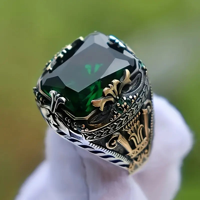 Bague Clara Émerin en or bicolore