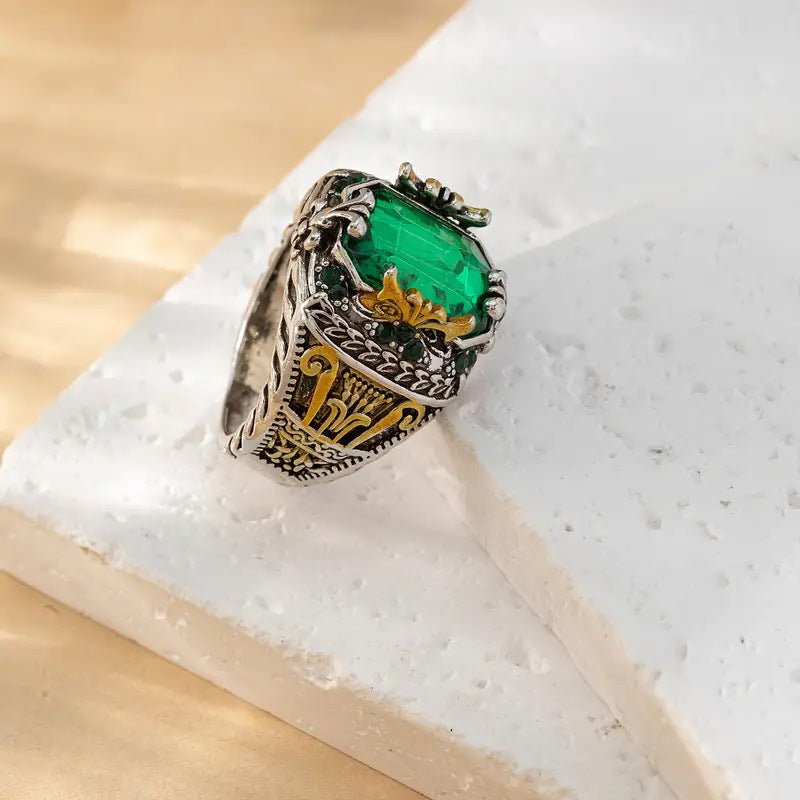 Bague Clara Émerin en or bicolore