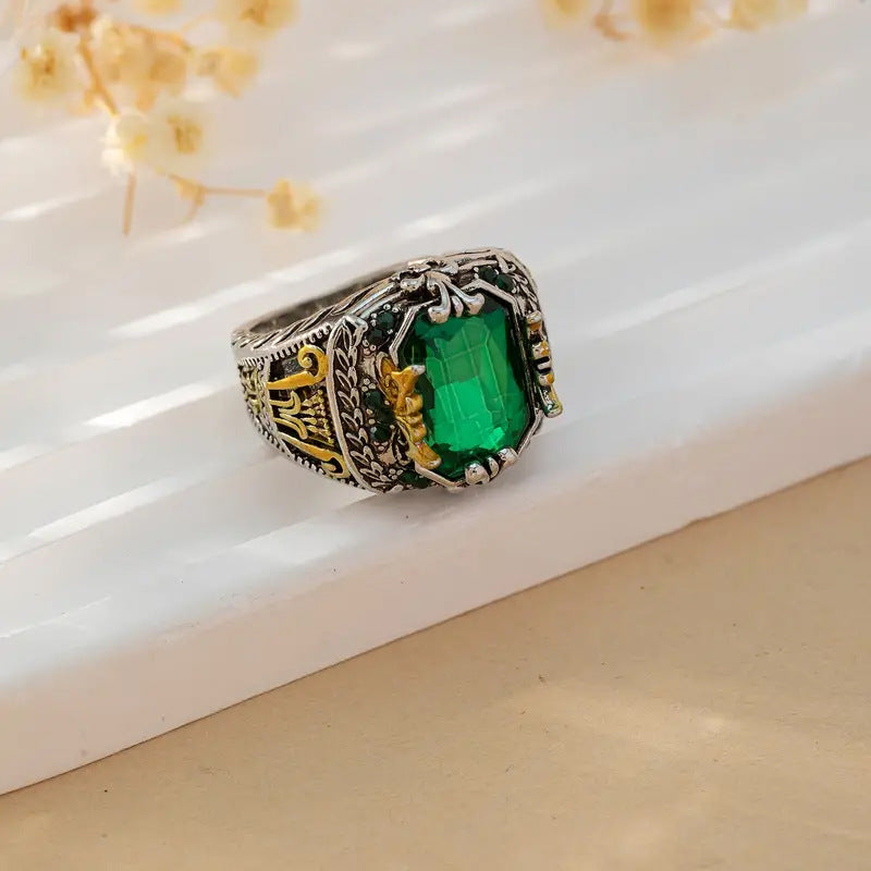 Bague Clara Émerin en or bicolore