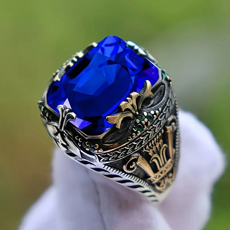 Bague Clara Saphira en or bicolore