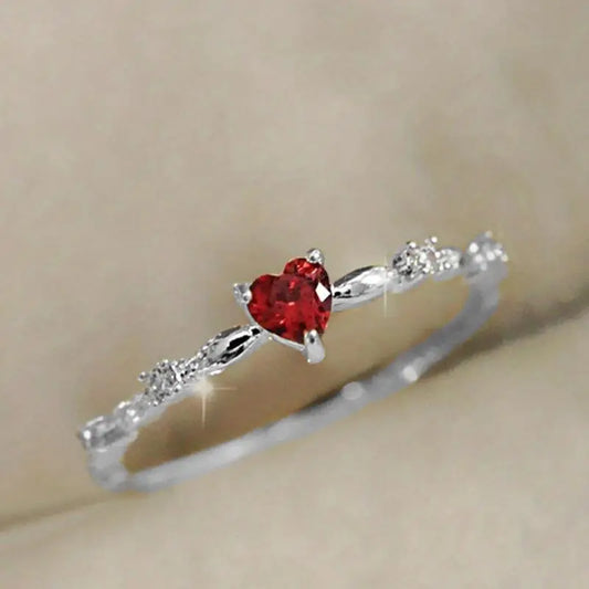 Bague Coralie Amoure | Or Blanc