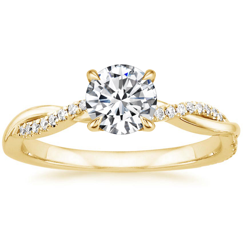 Bague éclat éternel en or