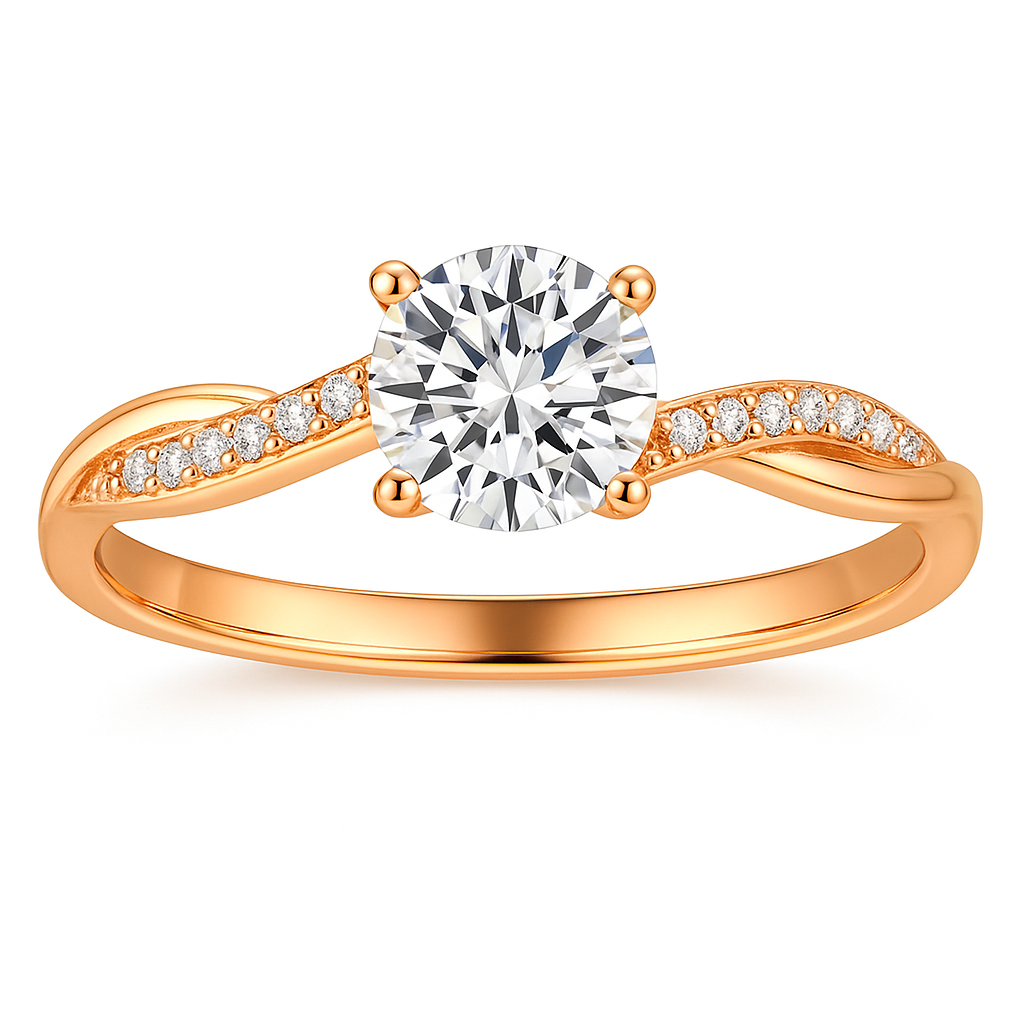 Bague éclat éternel en or