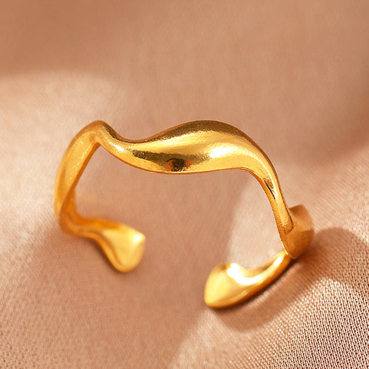 Bague Élyra Fluide Flow | Or