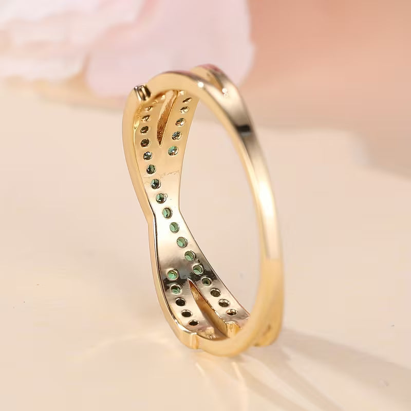Bague émeraude en or