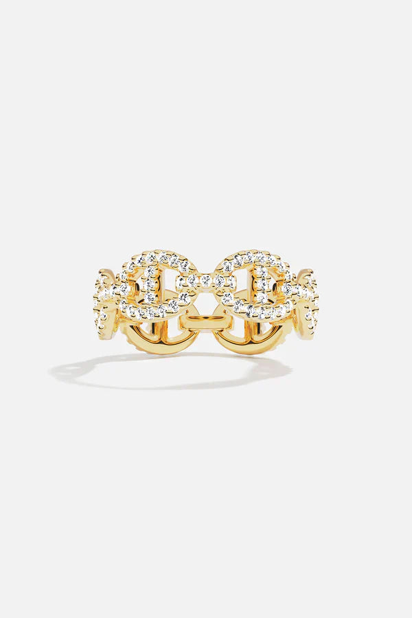Bague Isaline Marina en or blanc
