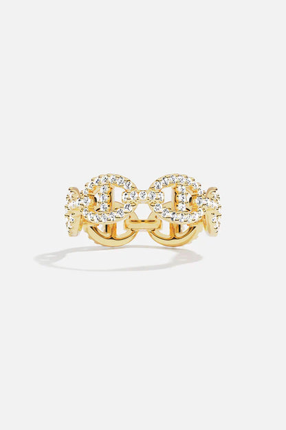 Bague Isaline Marina | Or Blanc