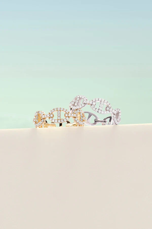 Bague Isaline Marina en or blanc