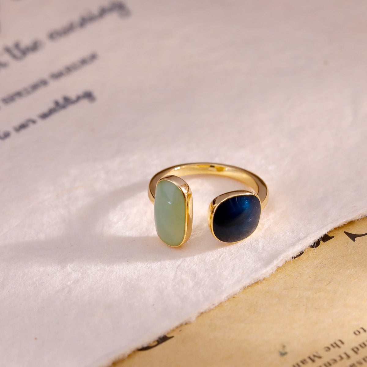 Bague Kaelis double Enroulée en or