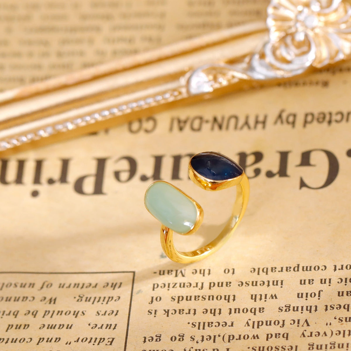 Bague Kaelis double Enroulée en or