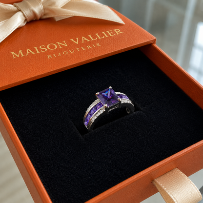 Bague Kassia Lilacmont | Or Blanc