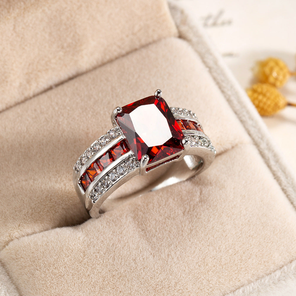 Bague Kassia Redmont en or blanc