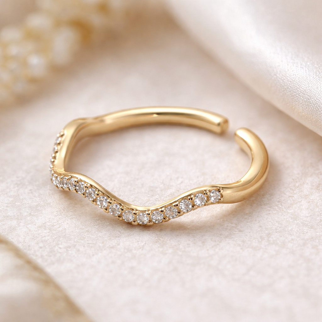 Bague Katia vague en or