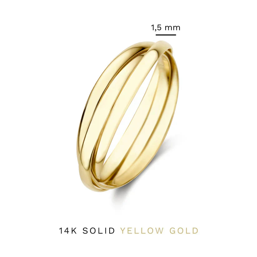 Bague Léna Trielle en or
