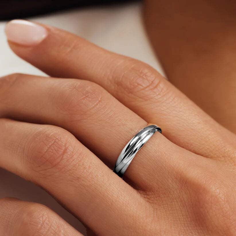 Bague Léna Trielle en or blanc