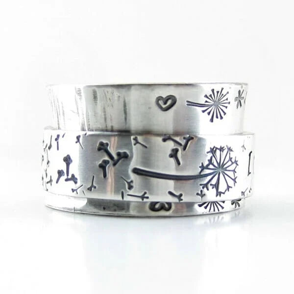 Bague médaillon de voyage en or