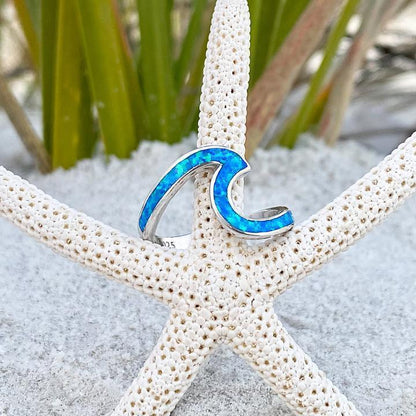 Bague Mer en Opale et Argent