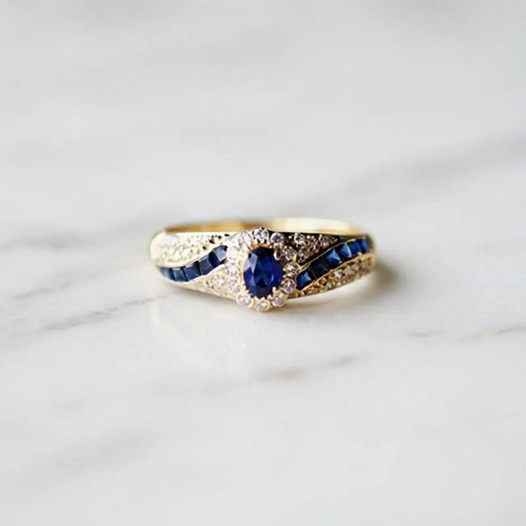 Bague promesse éternelle en or
