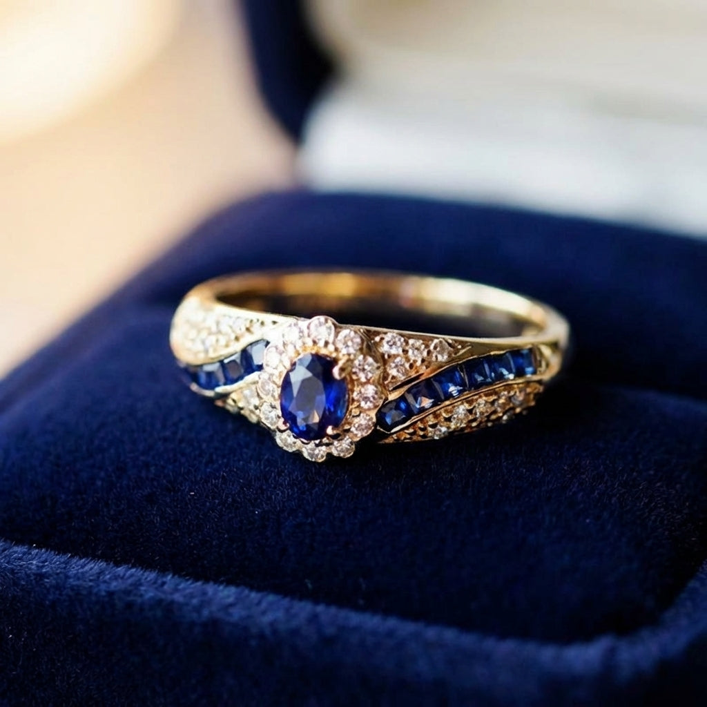 Bague promesse éternelle en or