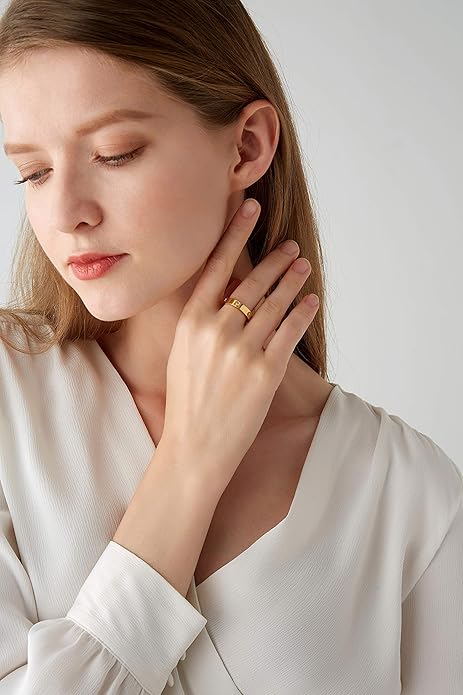 Bague promesse en or