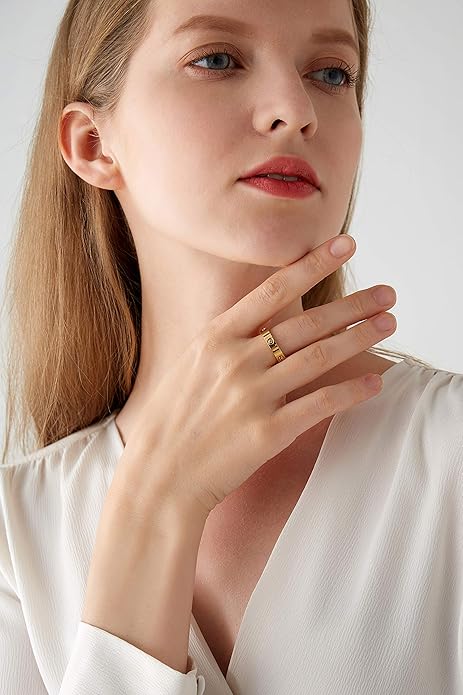 Bague promesse en or
