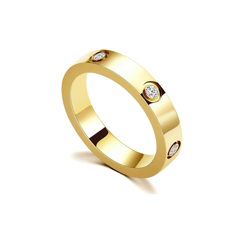 Bague promesse en or