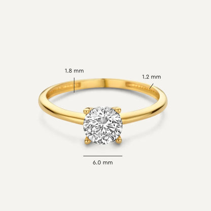 Bague Savaya Plage Dorée | Or