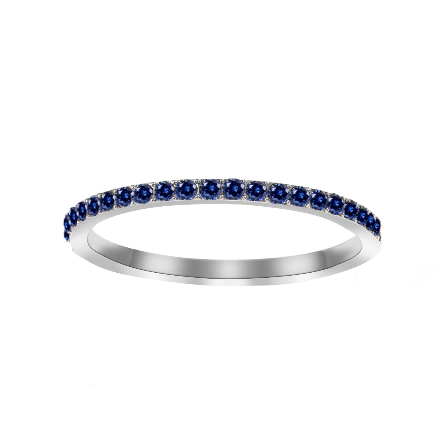 Bague Soraya Azurine | Or Blanc