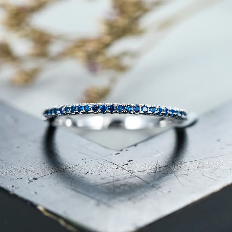 Bague Soraya Azurine en or blanc