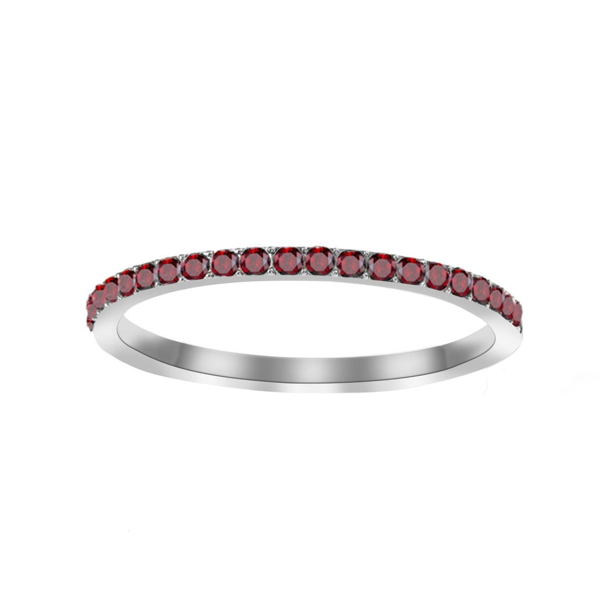 Bague Soraya Rubelle en or blanc