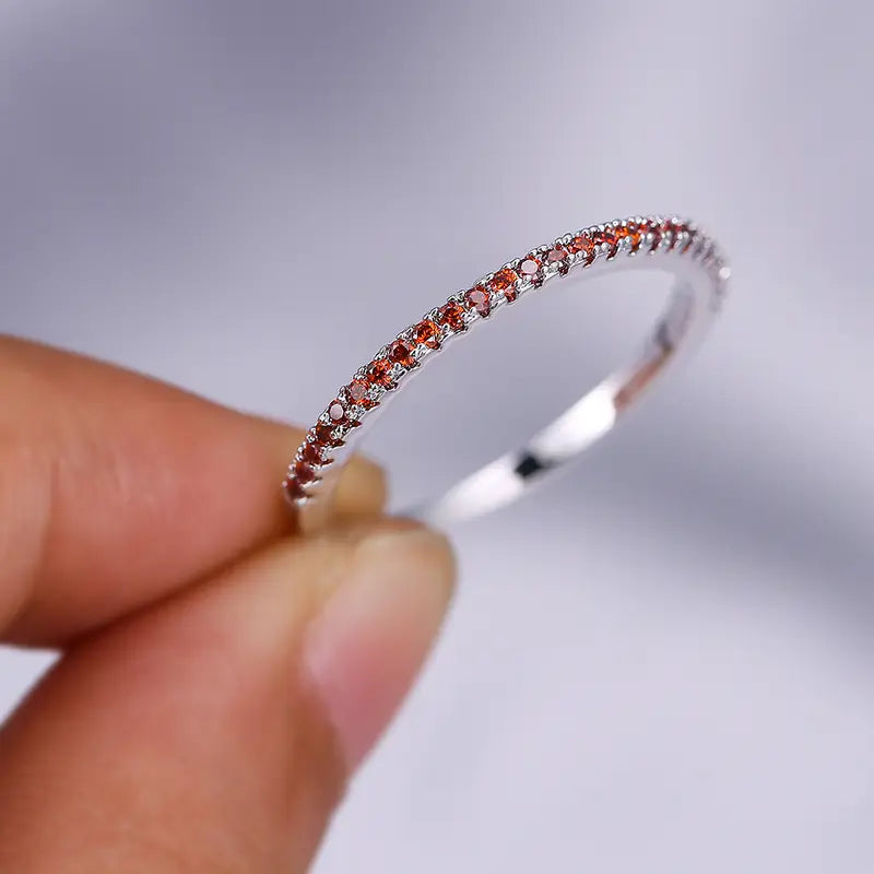 Bague Soraya Rubelle en or blanc