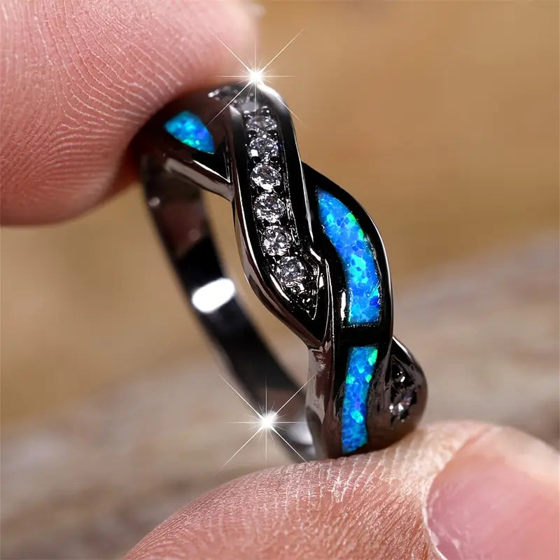 Bague Thessia Lunebray en or blanc