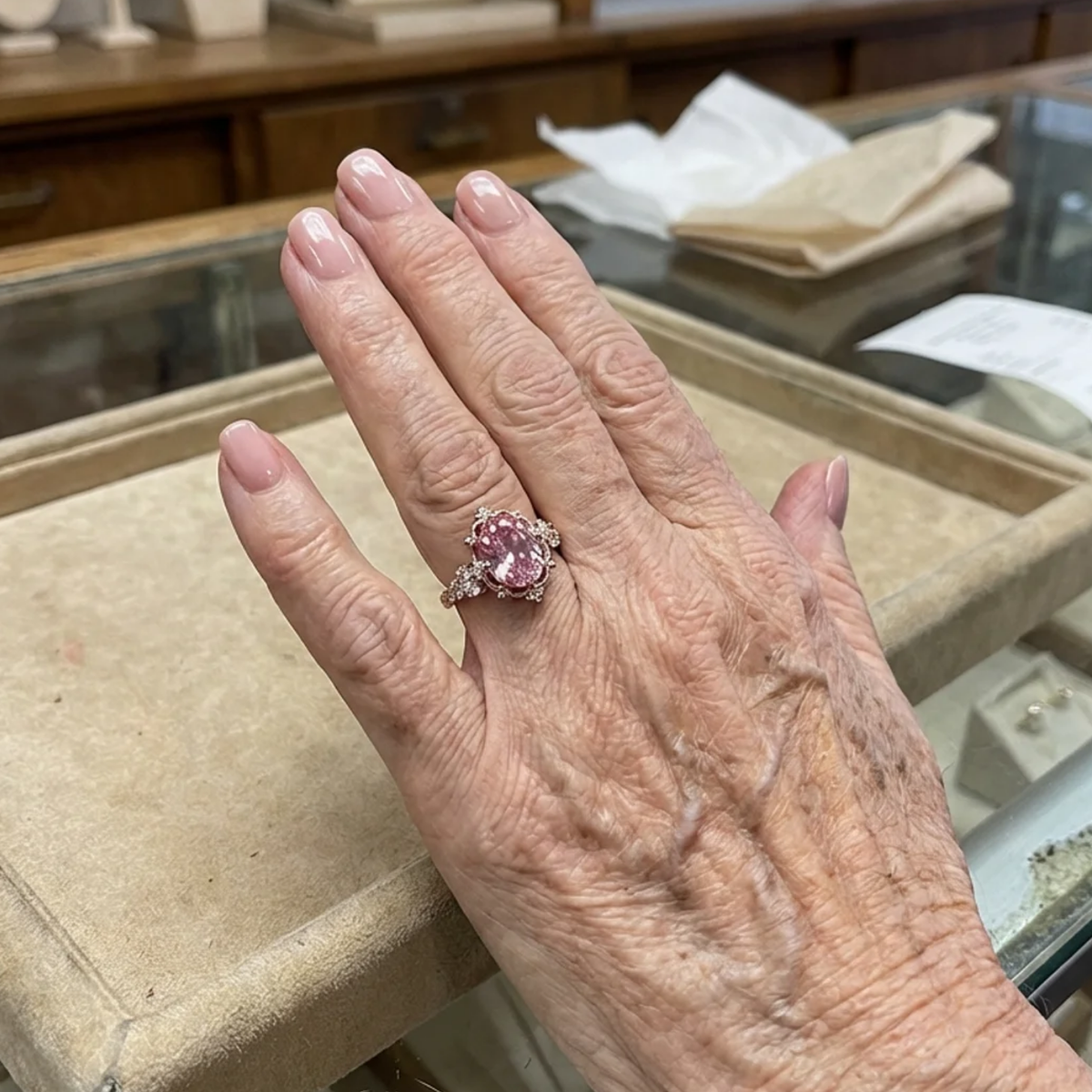Bague Tiara Rosavelle en or rose