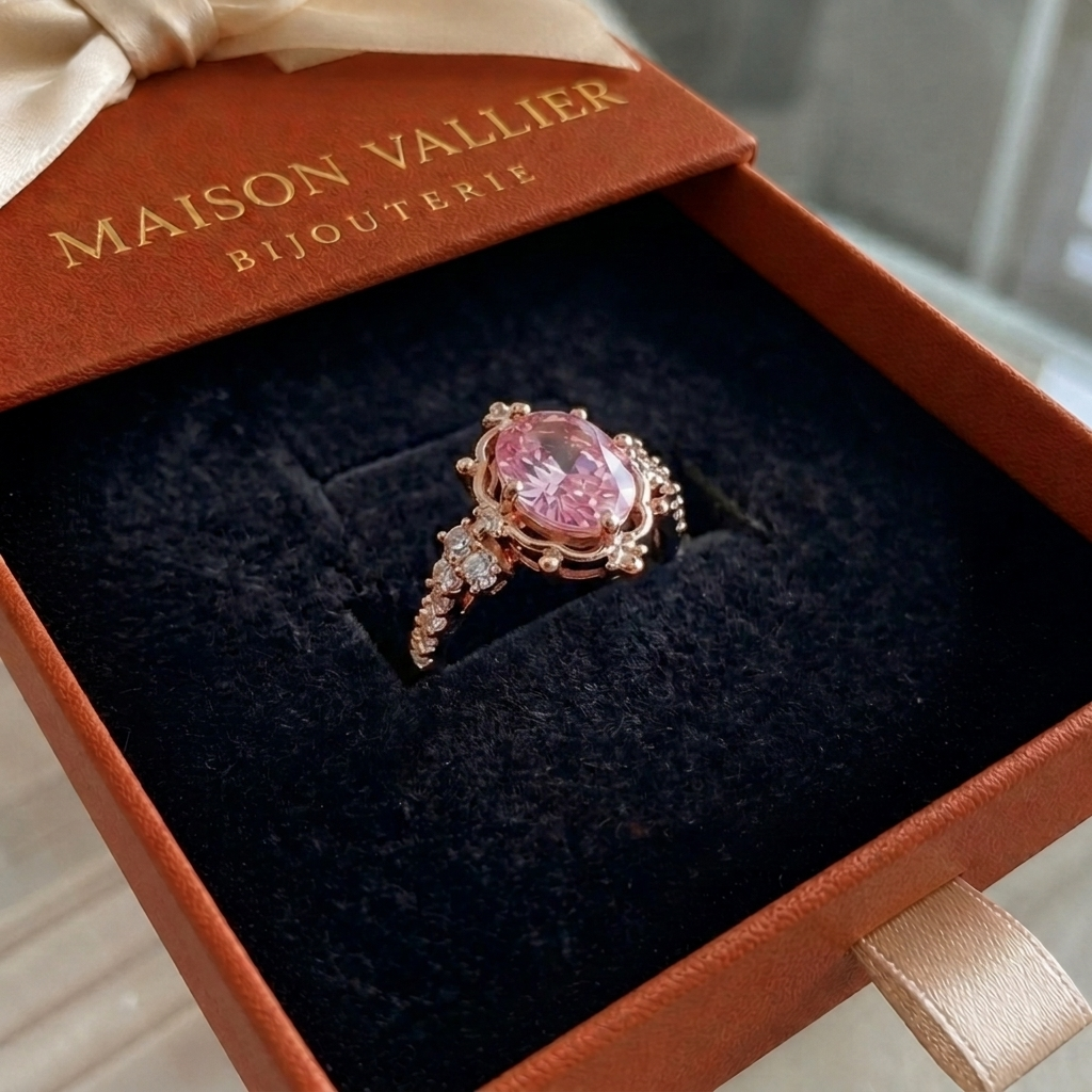 Bague Tiara Rosavelle en or rose