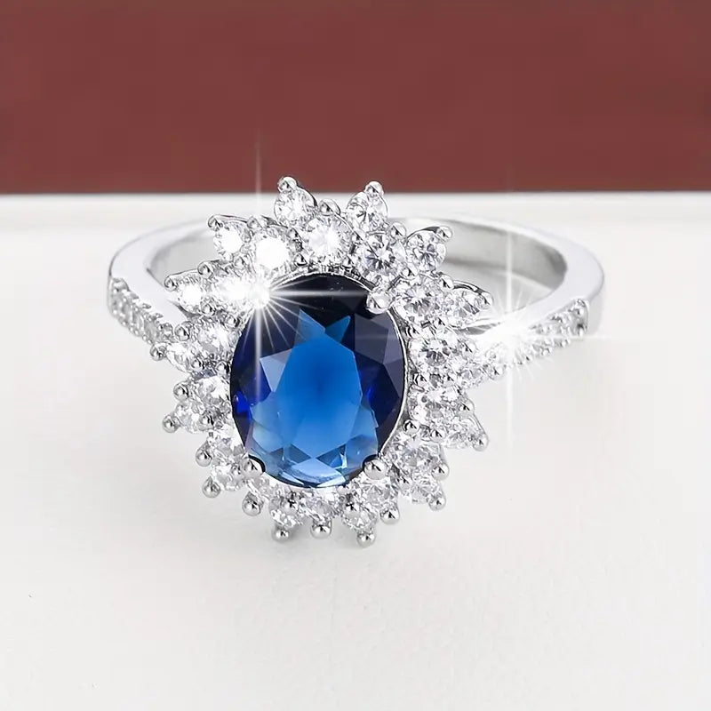 Bague Vionne Saphirée en or blanc