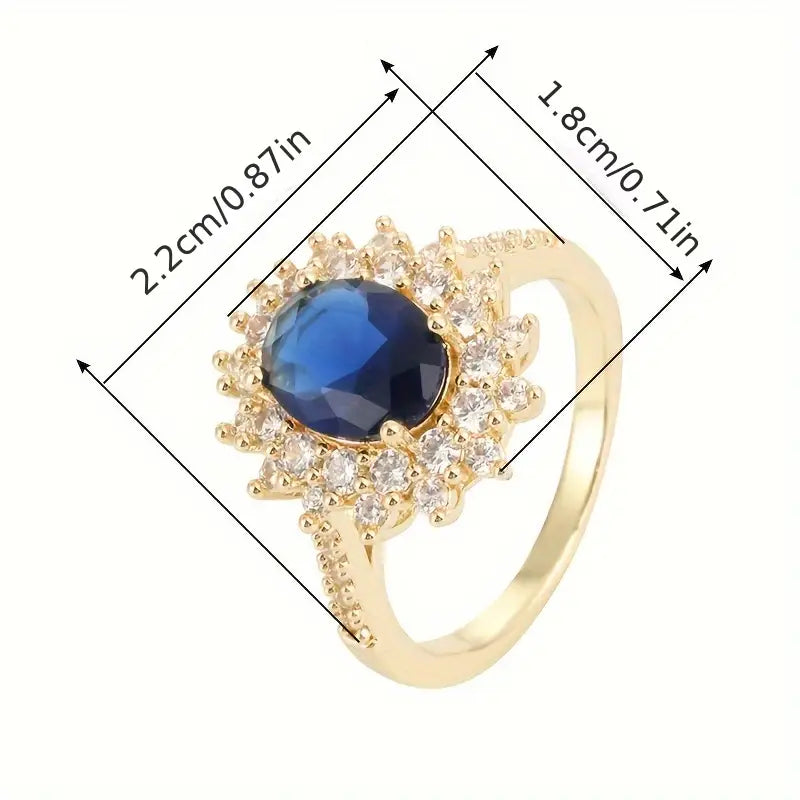 Bague Vionne Saphirée en or blanc