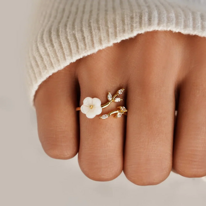 Bague de printemps en or