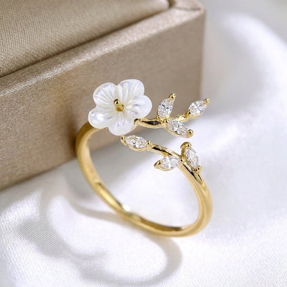 Bague de printemps en or