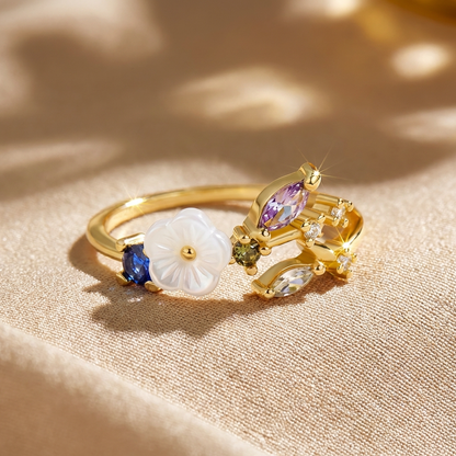 Bague de printemps en or