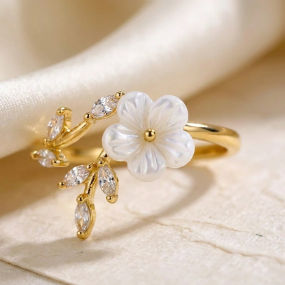 Bague de printemps en or