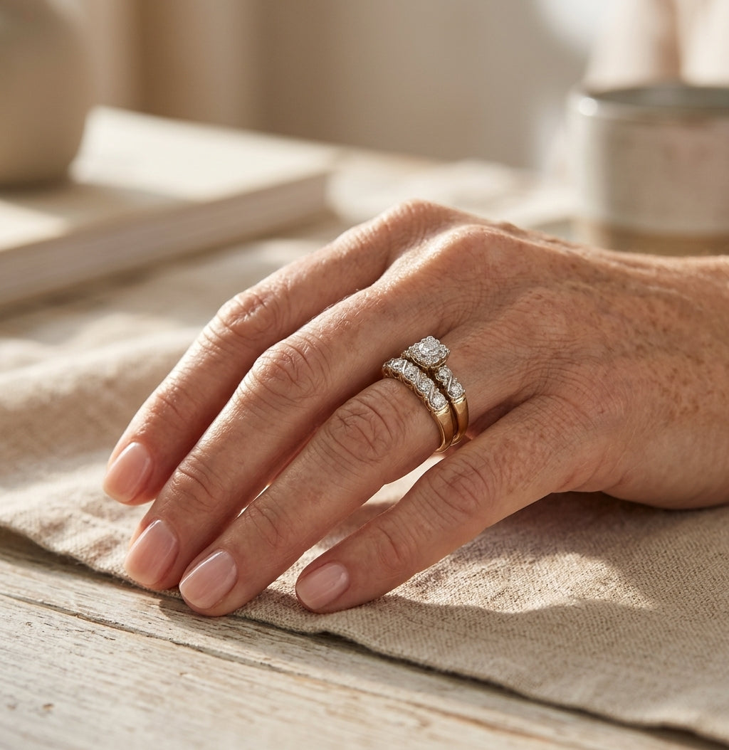 Bague intemporelle en or