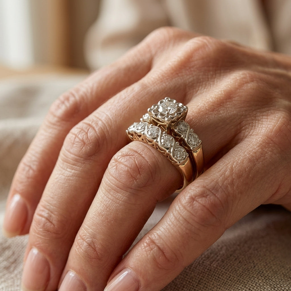 Bague intemporelle en or
