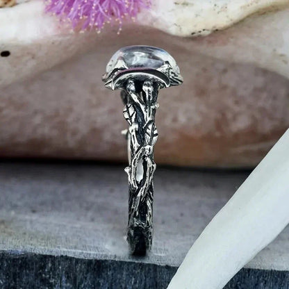 Bague en pierre de lune