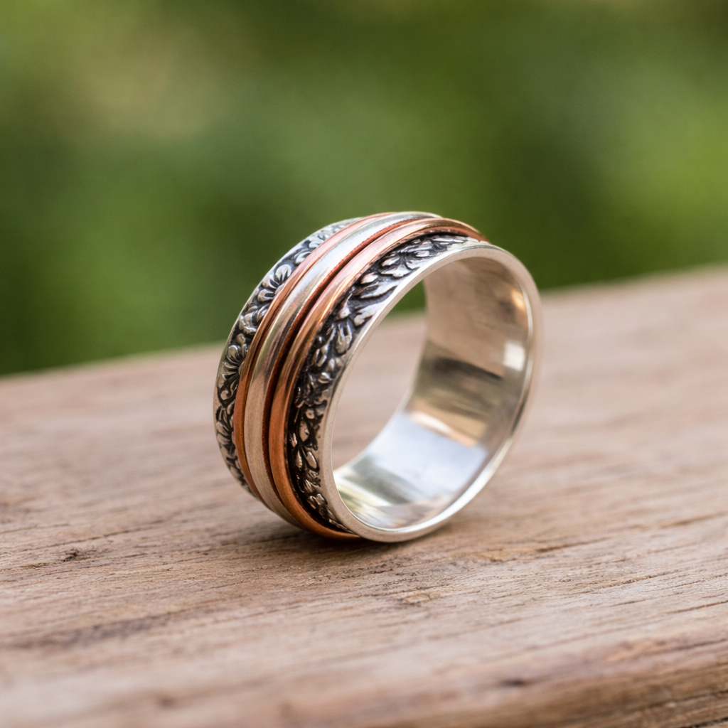 Bague rétro classique en or