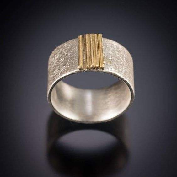 Bague rétro en filigrane en or