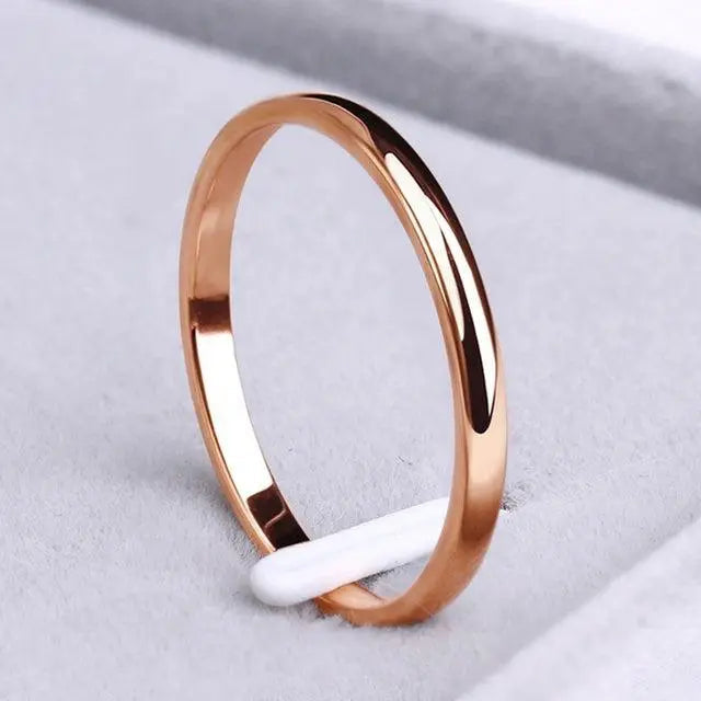 Bague simple en or